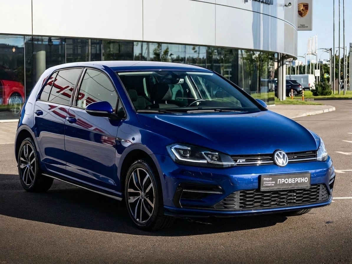 Автомобиль после примерки плёнки, Gential Blue Met